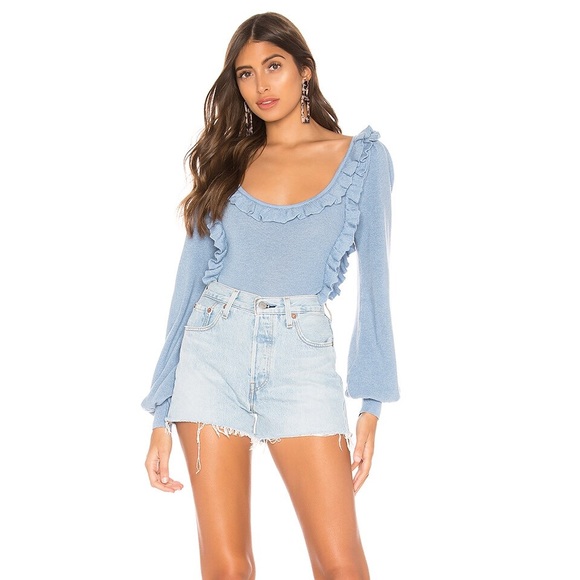 LEAH SWEATER IN PERIWINKLE - MAJORELLE - REVOLVE - Picture 2 of 4